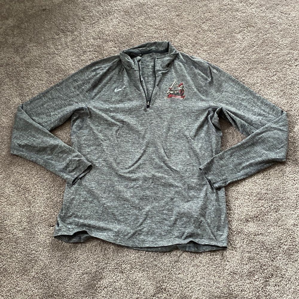 Nike Manhattanville University Valiants Lightweight Quarter Zip Pullover SIZE M